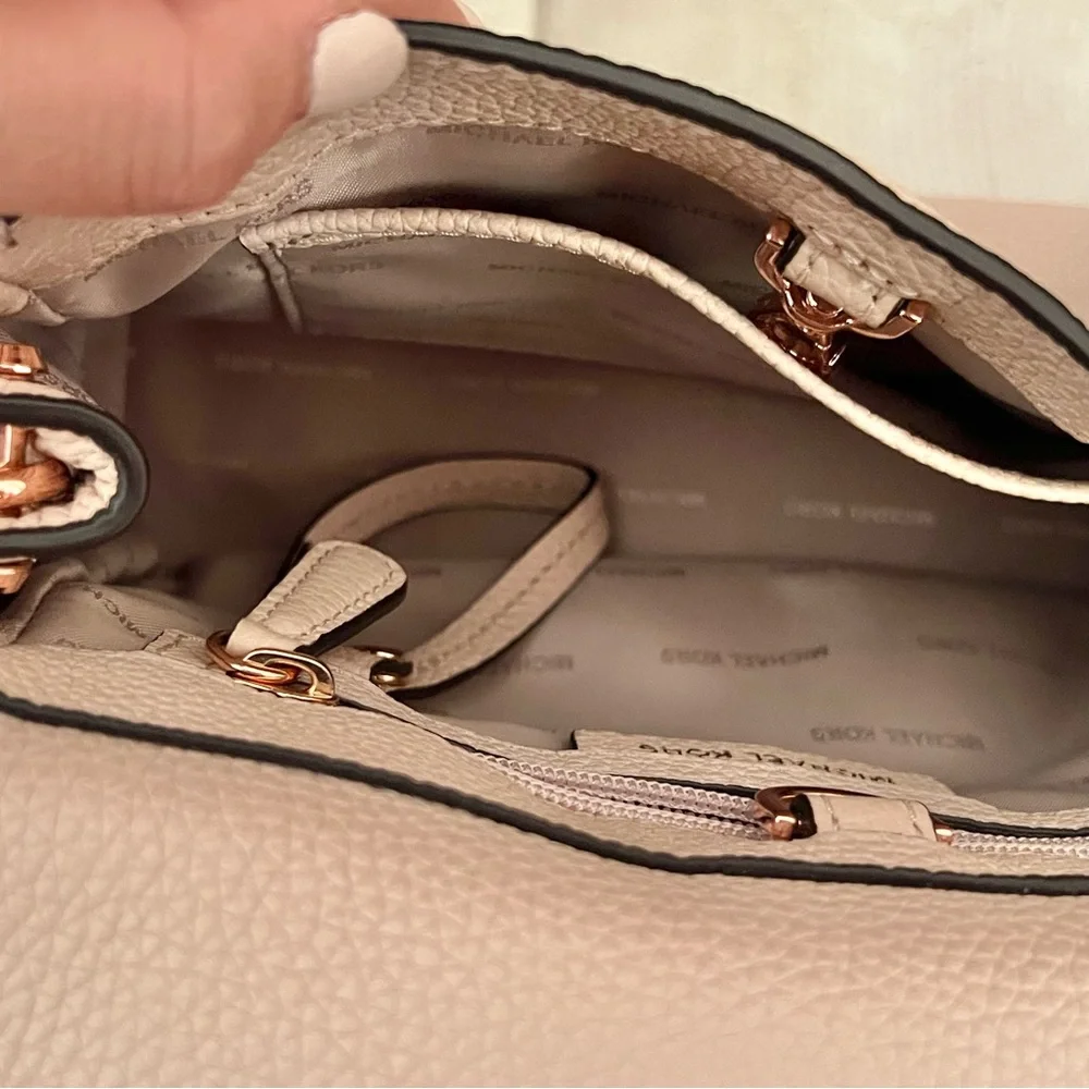 Michael Kors Bristol Pink Small Satchel - Picture 12 of 16